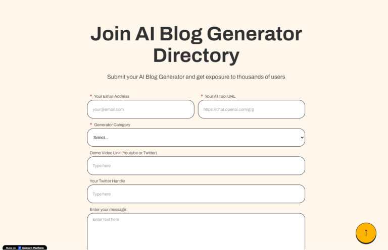 AI Blog Generators SS2